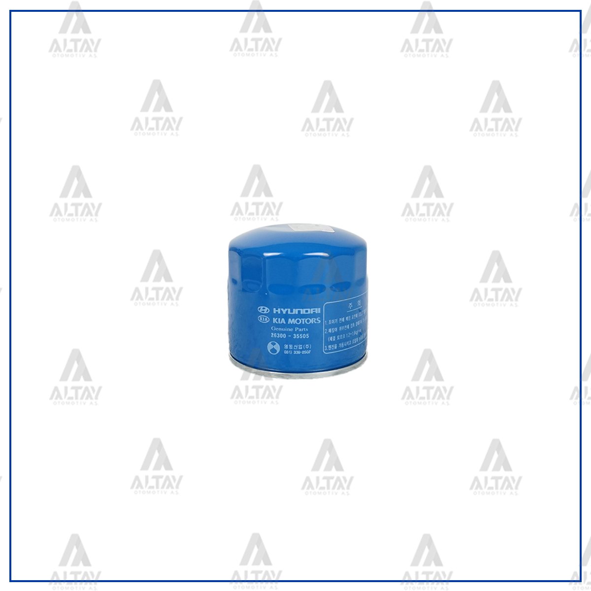 MOBIS 2630035504 — YAĞ FİLTRESİ ACCENT / ERA / BLUE / ELANTRA / GETZ / ATOS / EXCEL / I-10 / I-20 / I-30 / IX-35 / IX-20 / CERATO / RIO / TUCSON / KONA / IONIQ / BENZİNLİ / E2200 Y.M / CIVIC PR3 KALIN TİP