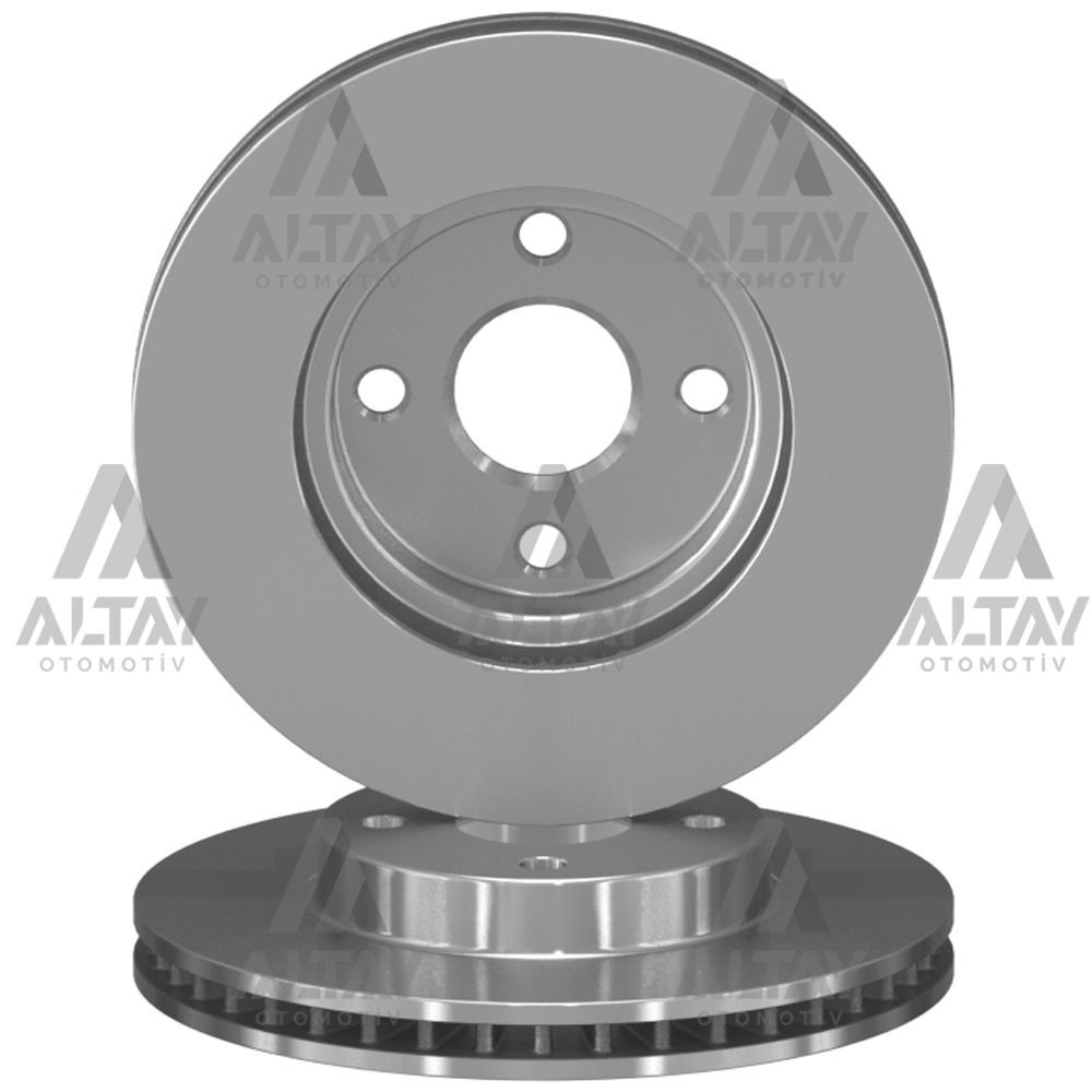 AYD 50395 — FREN DİSKİ COROLLA 02-06 BENZİNLİ / VERSO 03-06 / PRIUS 04-06 / ÖN HAVALI 255-4