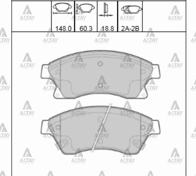 MAHER 00237 — FREN BALATA CRUZE 09-12 / ASTRA J 09-17 / MOKKA 12-18 16 JANT ÖN