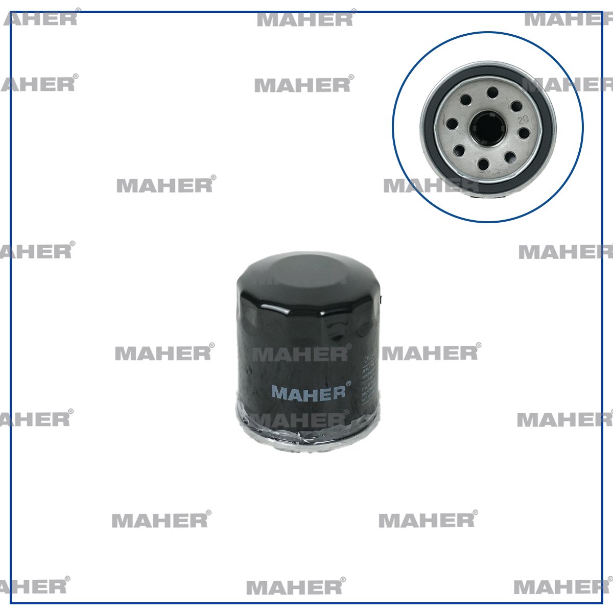 MAHER 04486 — YAĞ FİLTRESİ ALMERA / PRIMERA 96-06 / QASHQAI 1.6 07-13 / JUKE 1.6 / MICRA 03=> BENZ.MOTORLAR