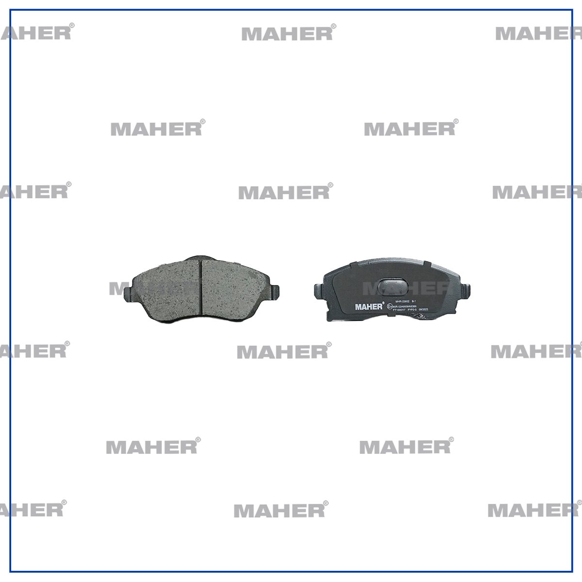 MAHER 23602 — FREN BALATA CORSA C 00-06 ÖN
