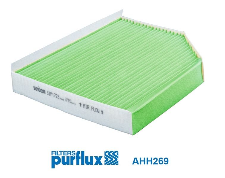 PURFLUX AHH269 — POLEN FILTRESI AUDI A4 07>A5 08>Q5 08> 1,8TFSI 2,0TFSI 3,0TFSI 3,2FSI KARBONLU